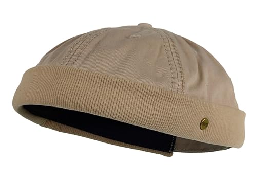 Dockercap Herren Bikermütze heavy stitch washed Lakota Hafenmütze Sommermütze Fischermütze 38150485
