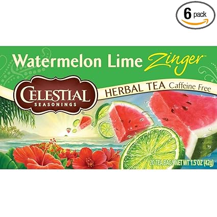 Celestial Seasonings Herbal Tea, Watermelon Lime