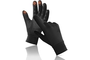 Aerynx Winter Gloves Women Men Cold Weather Touch Screen 3-Layers Liner Glove for Running, Cycling, Biking, Hiking, Driving