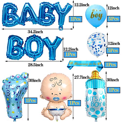 Baby Shower Decorations For Boy - It is a Boy Baby Shower Decoration, Mommy To Be Sash, Baby Boy Foi - //medicalbooks.filipinodoctors.org