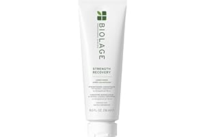 Biolage Strength Recovery Conditioner - Moisturizes & Strengthens Damaged Hair, Softness & Shine, Hydrates and Repairs Damaged Hair, With Olive Squalane & Vegan Proteins, Paraben-Free, Vegan