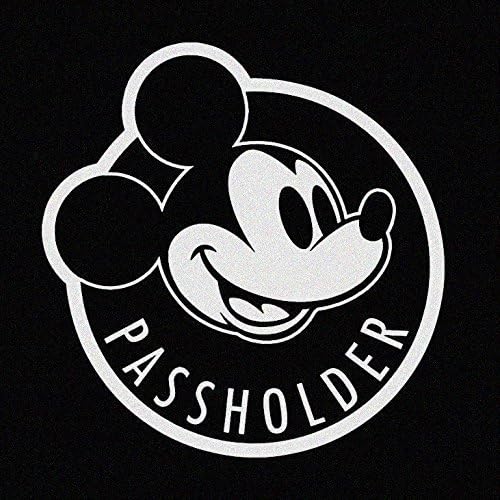 Disney Passholder Decal Sticker Mickey Mouse Car Disneyland Decal Laptop