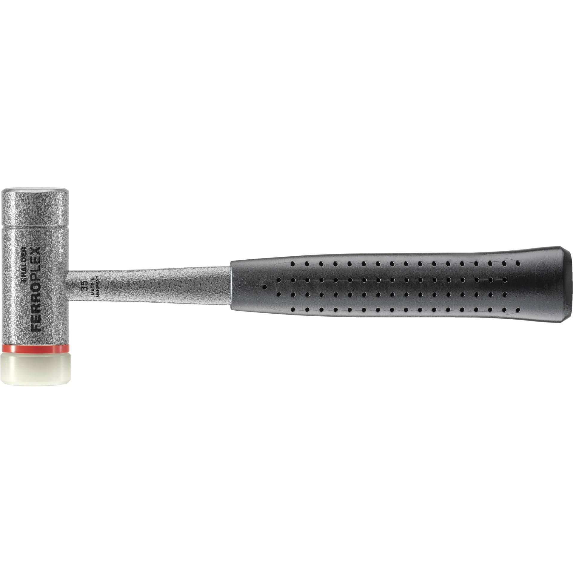 Halder Ferro-Plex 2-in-1 Hammer - 1-3/8" Diameter,11-1/2" OAL,28 Oz.