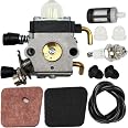 Kit Carburateur Pour Souffleur BG72 BG4227 - Compatible WT-253 42271200600 - Améliore Les Performances