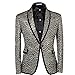 Cloudstyle Men's 2 Piece Suit Single Breasted One-Button Shawl Collar Tuxedo Pants Set