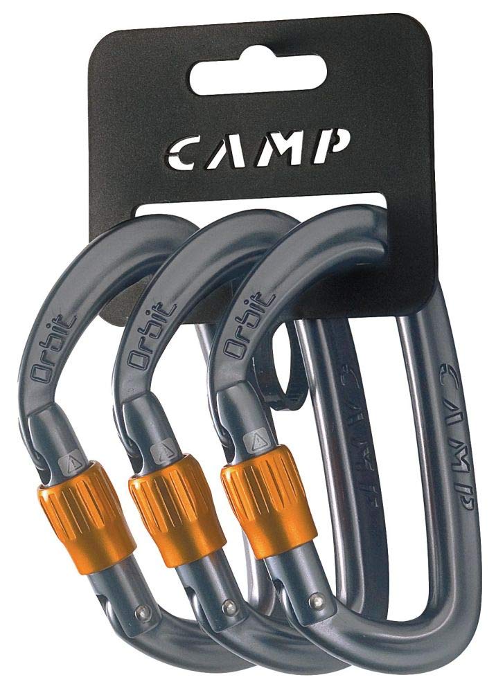CAMP Orbit Lock (Pack of 3) - Gunmetal -