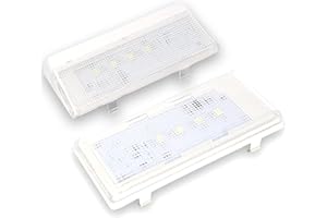 GURTICE 2024 Upgrade W10515058 W10515057 LED Light Compatible with Whirlpool Kenmore Maytag freezer refrigerator, Replaces WPW10515058, W10522611, W10465957, AP6022533 PS11755866, WPW10515057