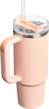 STANLEY Quencher H2.0 FlowState Tumbler 0.89L Orange Cream view 8