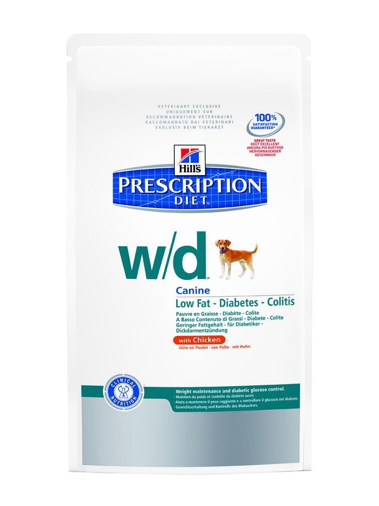 Hills Prescription Diet W/D Low Fat Dry Dog Food 4 Kg