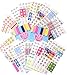 Reminder Binder Planner Calendar Stickers Variety of Events for Daily, Weekly, Monthly Planning & Bullet Journaling (Two Sets (16 Sheets Total), Every Gal Stickers (No Kid Designs) - 864 Count)