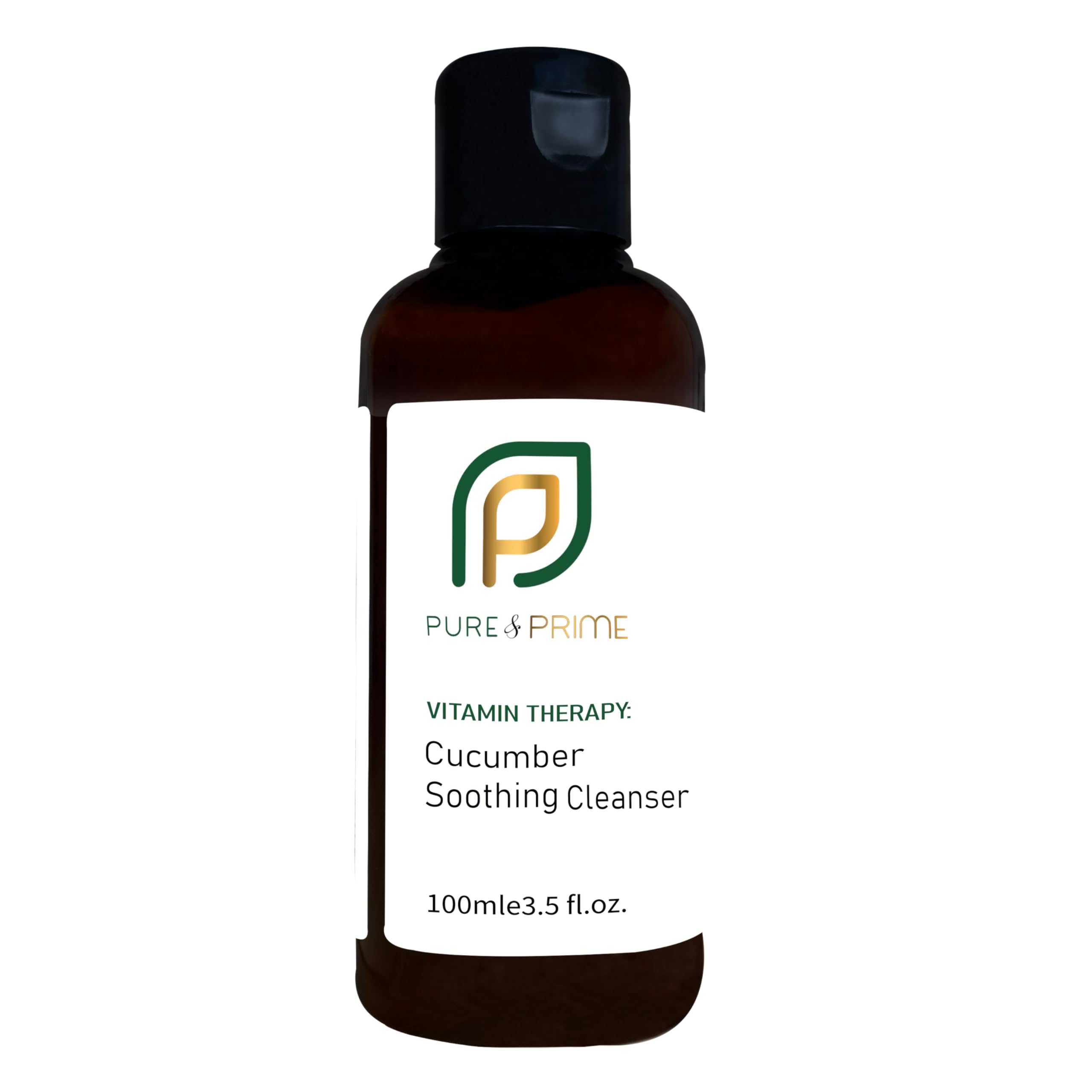 CUCUMBER SOOTHING CLEANSER, Hydrating & Gentle for Sensitive Skin - Natural Ingredients, 100ml.