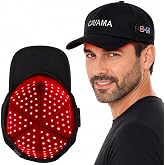 CAYAMA True Wireless Red Light Therapy for Hair Cap, 10000mAh Battery | 540 light emitters with 660nm red and 850nm near-infrared light; no cable or separate controller