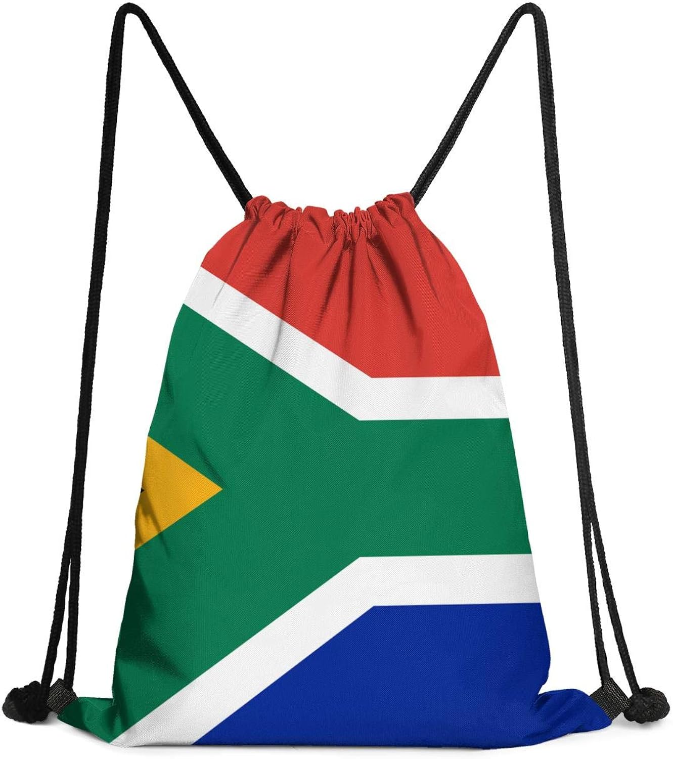 NCRJCZQL Drawstring Backpack Bags South Africa Flag Gym