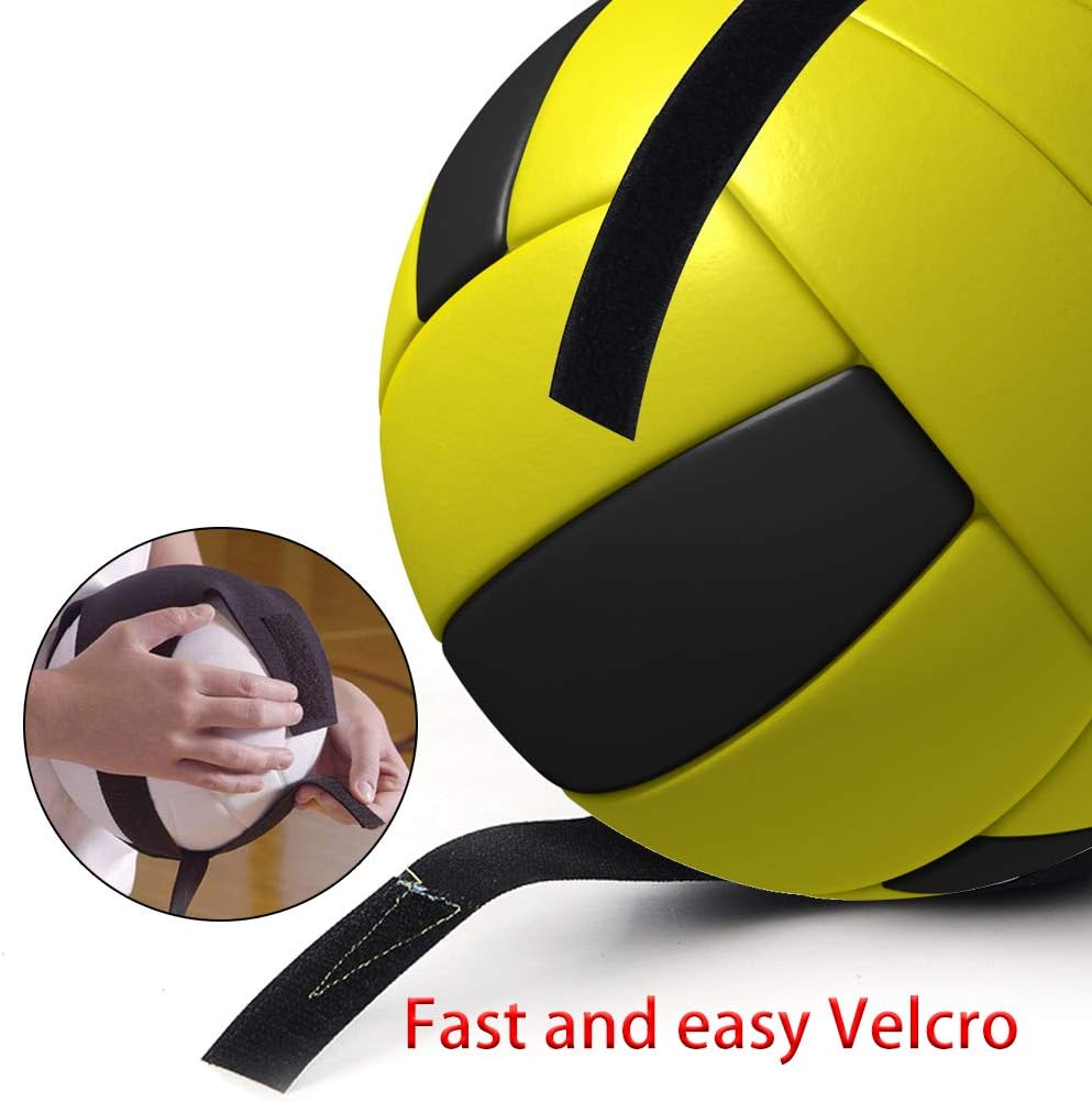 Uspacific Volleyball Training Aid Kit, Adjustable Shoulder Strap Polyester Volleyball Training Equipment with 2Pcs Volleyball Training Straps for Single Player Training : Sports & Outdoors