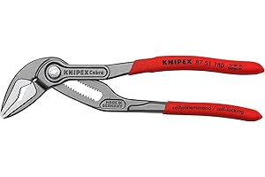 KNIPEX Tools 87 51 180 Cobra® ES Water Pump Pliers, 7-1/4"