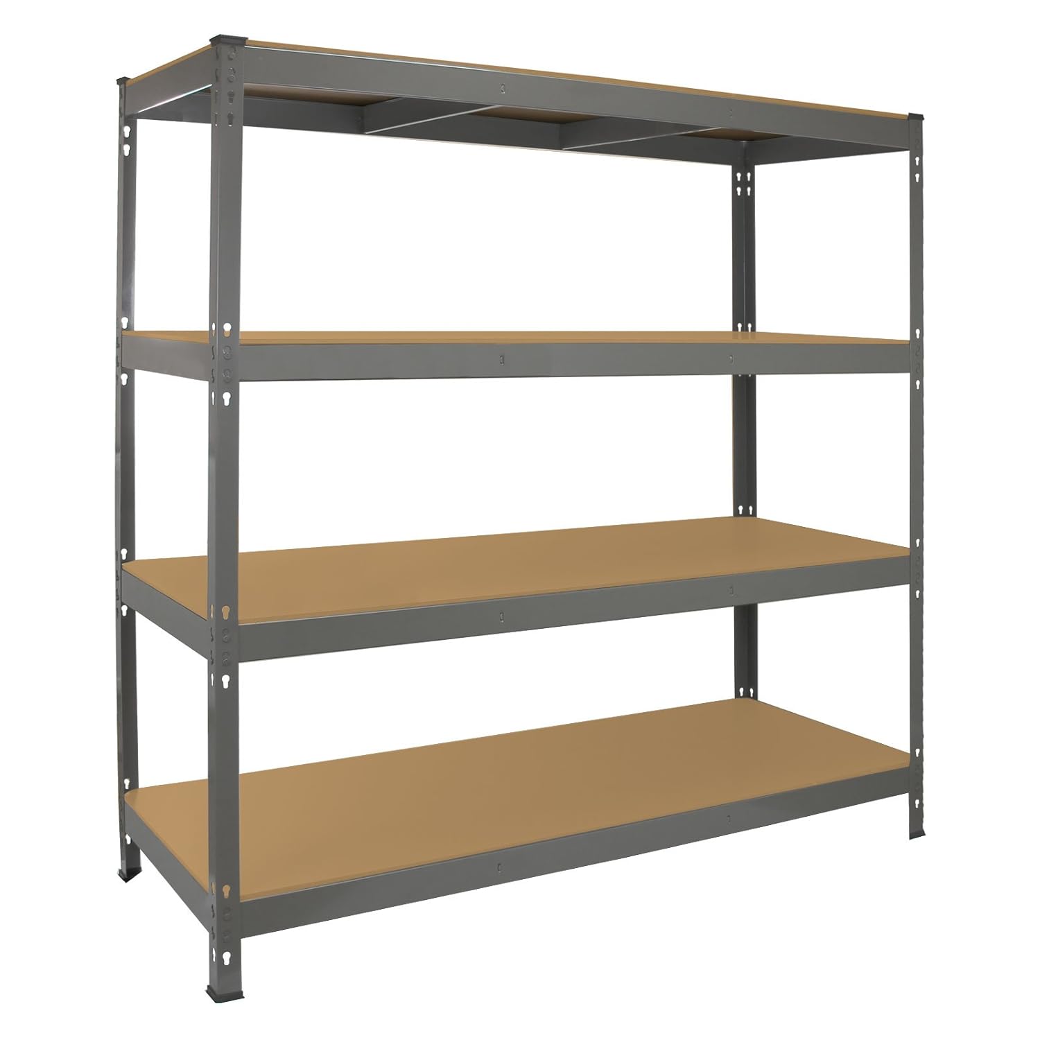 Monster Racking QRax Garage Racking Heavy Duty Shelving, 360kg/shelf