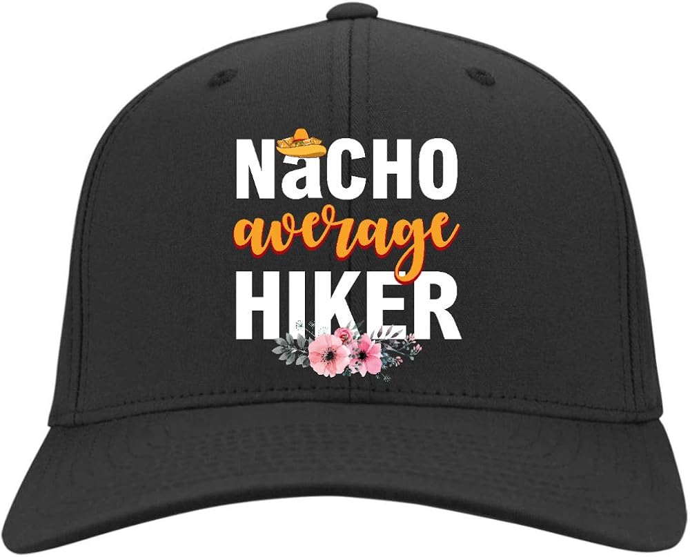 Nacho Average Hiker Hat, Twill Cap at Amazon Men’s Clothing store
