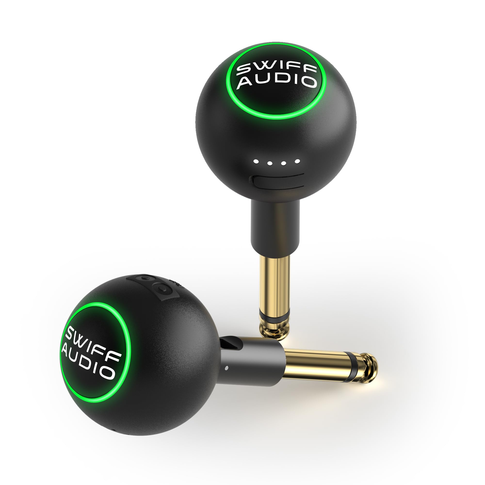 Photo 1 of SWIFF AUDIO WT09a Wireless Guitar System, 2.4GHz Guitar Transmitter Receiver w/6 Channels, High-Impedance Audio Engine, <4ms Low Latency, 100ft Range, RGB Signal Indicator, Carrying Case Included