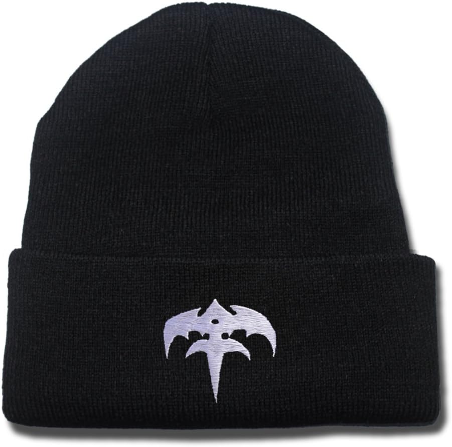 Queensryche Band Logo Beanie Fashion Unisex Embroidery Beanies Skullies Knitted Hats Skull Caps