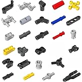Technic Parts ,Pegs Joints Peg-Joints Pack Axle Building Blocks MOC 388Pcs | Compatible with Mainstream Brands, Includes Technical Pegs Joints Peg-Joints Pack, Axle, Suitable for Car MOC projects