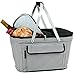 Picnic at Ascot Patented Insulated Folding Picnic Basket Cooler- Designed & Quality Approved in the USA