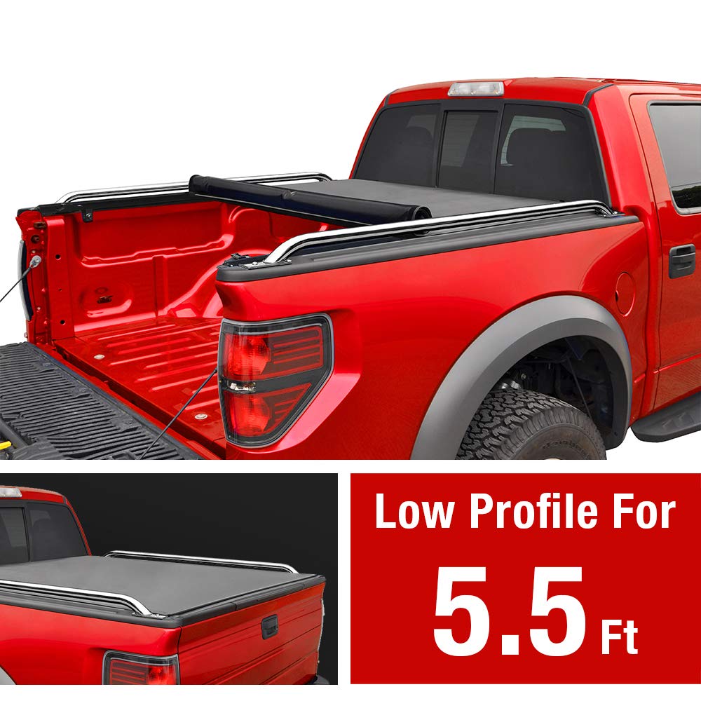 Tyger Auto T5 Alloy Hard Top Tonneau Cover Tg Bc5t1432 Works With 2014 2019 Toyota Tundra Fleetside 5 5 Short Bed For Models With Or Without The Deckrail System Tonneau Covers Automotive