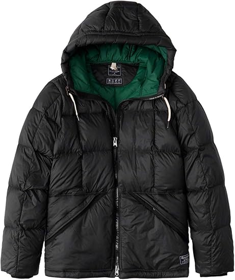 Amazon Abercrombie Fitch アバクロンビーアンドフィッチ アバクロ メンズ ダウン ジャケット コート パーカー アウター ブラック Xlサイズ 並行輸入品 コート ジャケット 通販