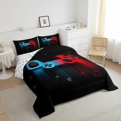 Erosebridal Gaming Comforter Set Twin Size for Boys
