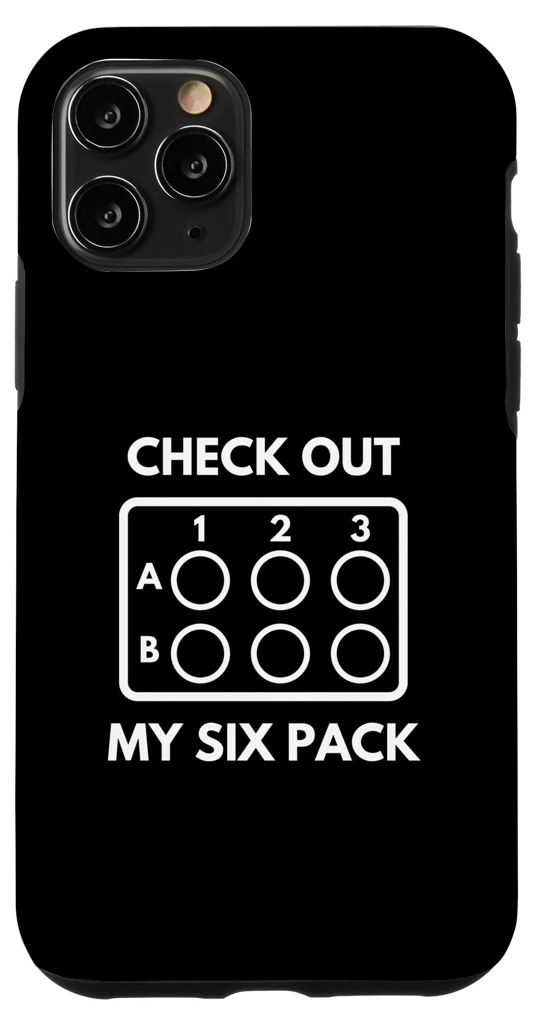 iPhone 11 Pro Check Out My Six Pack - Funny Laboratory Technician, Pipette Case