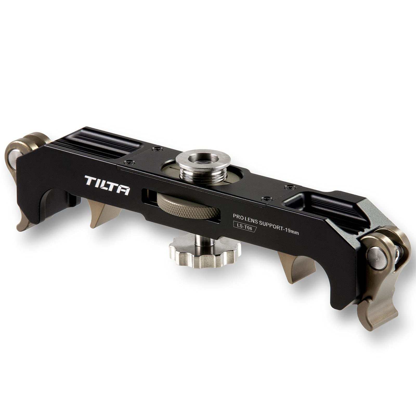 Tilta 19mm Lens Supporter 19mm Rod Adapter Rod Mount with Quick Relase Open Design Heavy Duty Camera Lens Holder LS-T08
