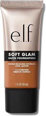 e.l.f. Soft Glam Foundation Medium Coverage 51 Deep Cool Vegan Cruelty-Free view 3