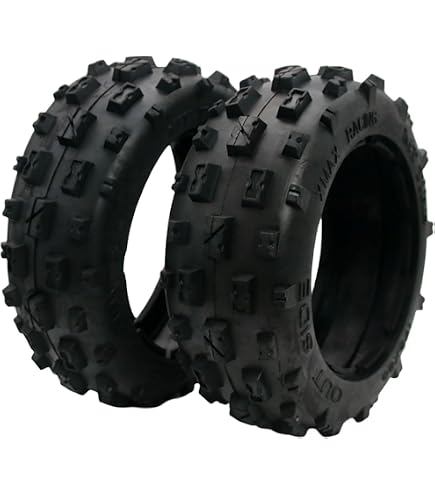 FLMLF Front Knobby Tires - 2PCS Set For 1/5 Scale HPI, RV, KM Baja 5B RC Cars - View #6