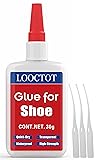 LOOCTOT 30g Shoe Glue,Boot Glue,Super Instant Glue