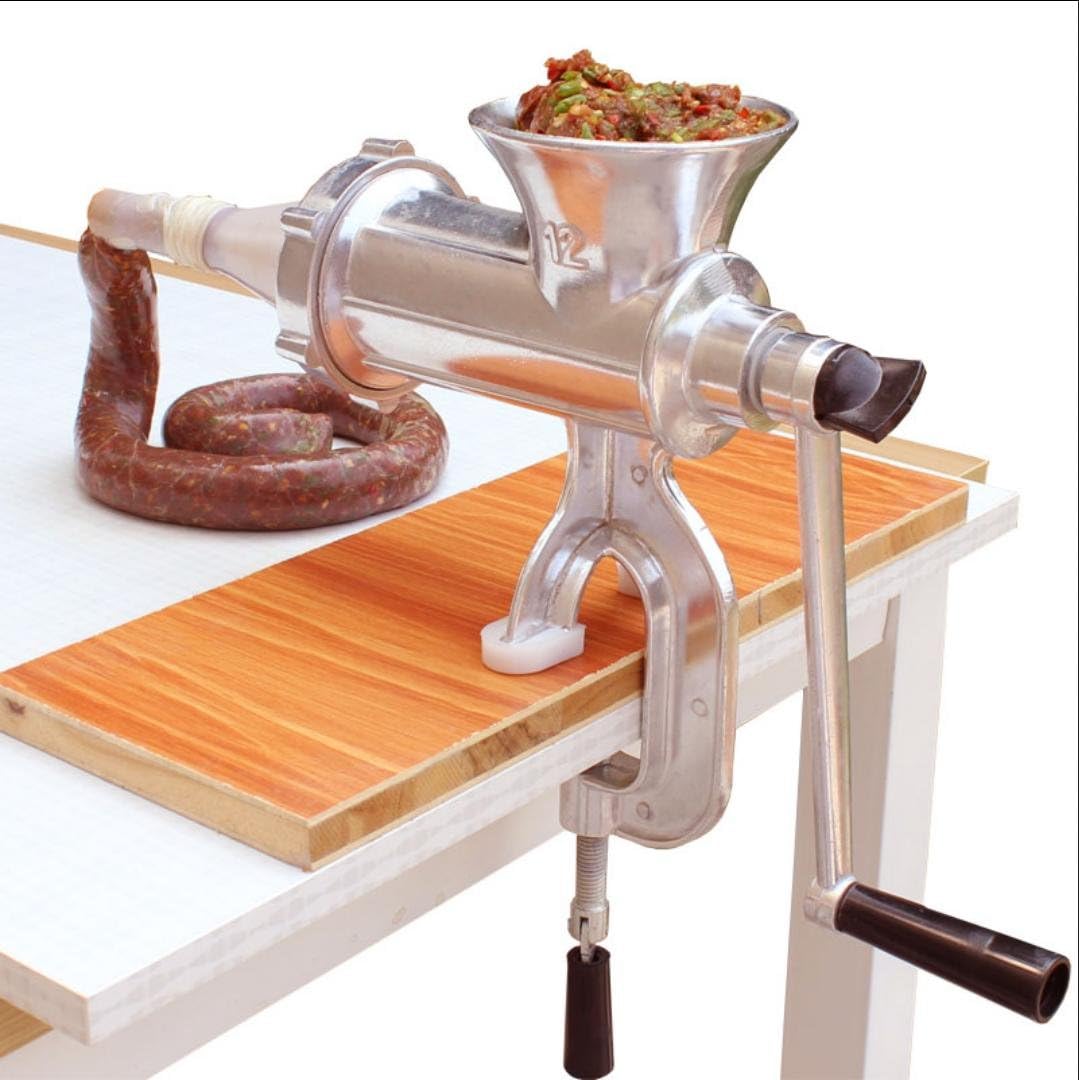 Enema machine home business manual meat grinder hand small sausage machine cutter cutter meat cutter stainless steel knife
