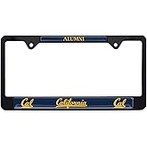 Cal Alumni Black License Plate Frame