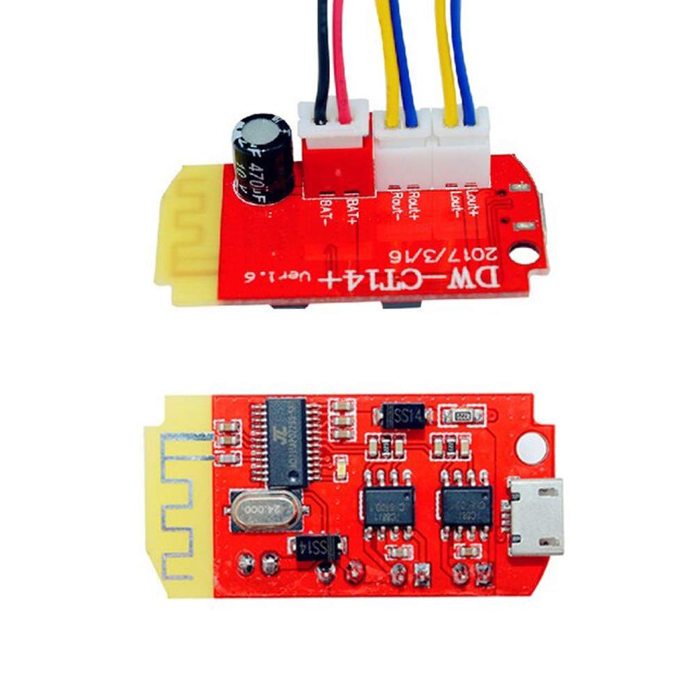 Youmile 2Pcs Bluetooth Power Amplifier Board CT14 Micro 4.2 Stereo