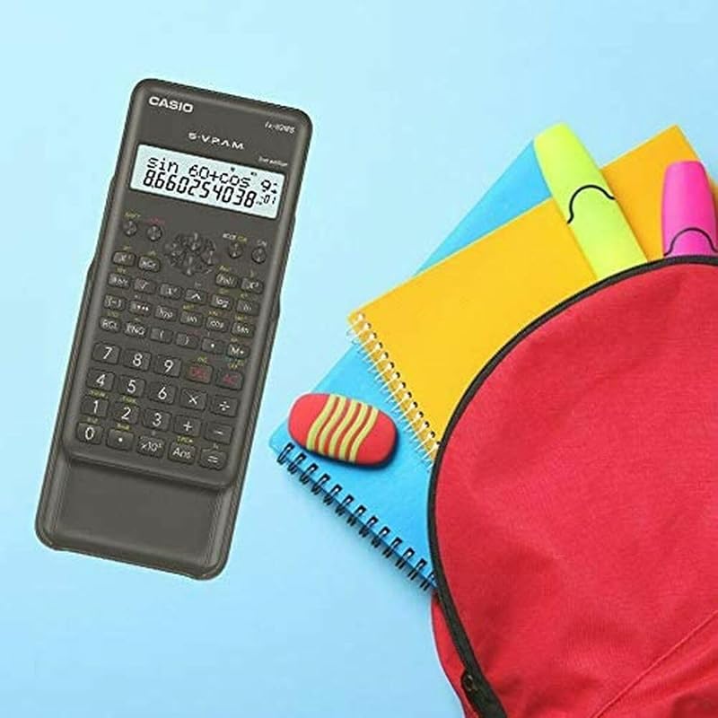 FX-82MS-2-S-ET-B, Calculadora Científica, 1, Gris Oscuro