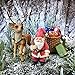 Wonky Hill Miniature Fairy Garden Collection Xmas Santa Set