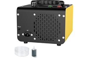 JOBYNA Ozone Generator Water Air, 28,000mg/h Air Mode & 500mg/h Water Mode Ozone Air purifier, High Capacity Home & Industrial & Commercial Ozone Machine for Car, House, Room, Smoke, and Pets