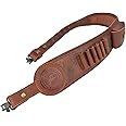 TOURBON PU Leather Hunting Rifle Sling 223 243 270 30 06 308 Ammo Cartridge Holder
