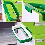 EQLEF® 2 PCS Schwamm Storage Box Rack-Korb Wäsche-Tuch Toilettenseife