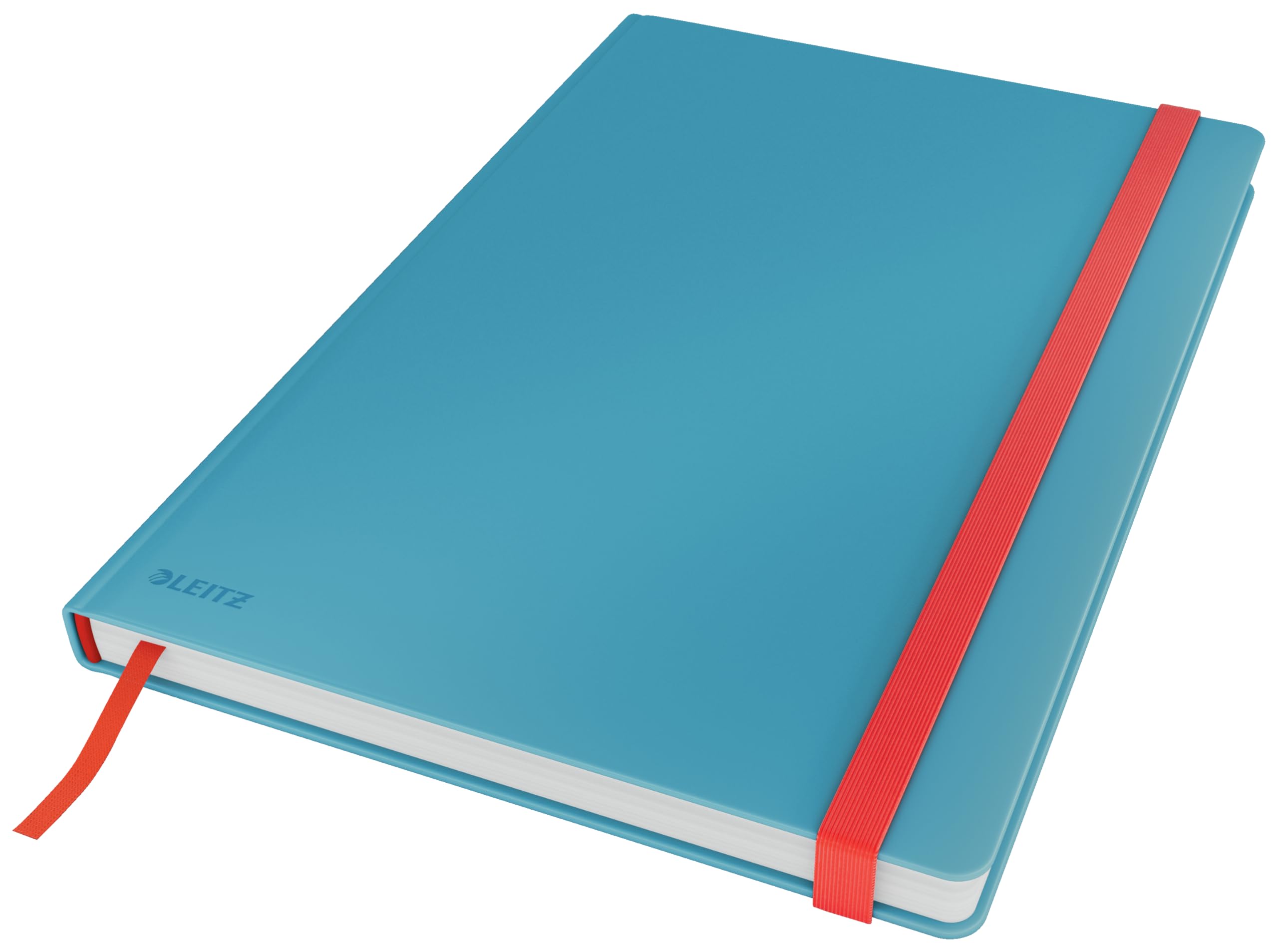 Leitz Large (B5 Squared Hardcover Notebook, 80 Sheet, Cosy Range, Calm Blue, 44820061
