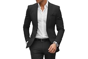 SHUZHXLZANGY Mens Blazers and Sport Coats Slim Fit Jackets for Men Casual Blazer Suit Formal Business