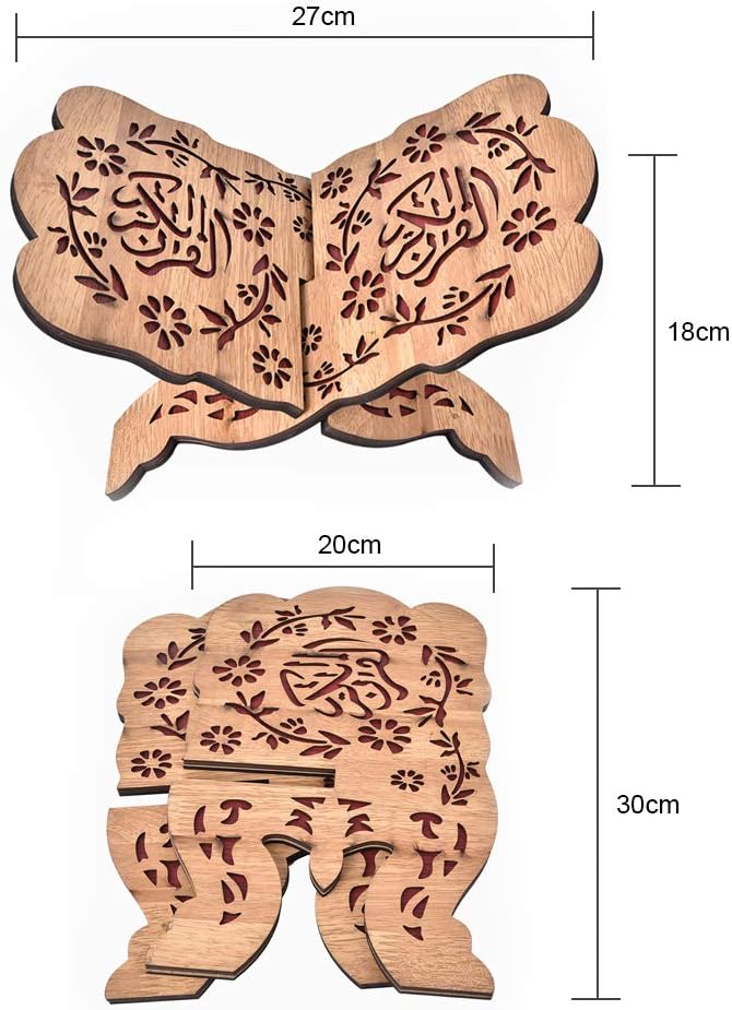 Prayer Book Holder Stand, Koran Quran Holy Book Holder Islam Book