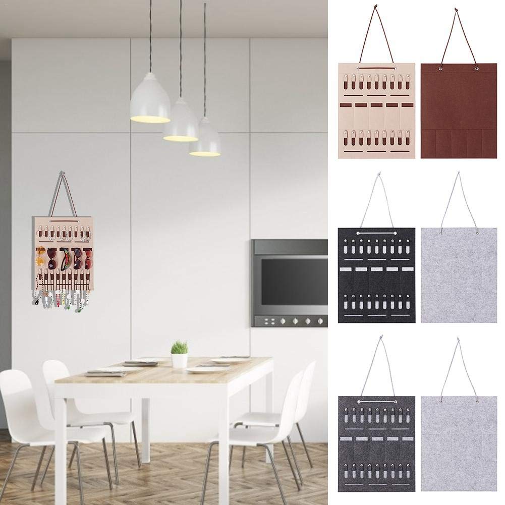 vertikale Aufbewahrung für Krawatten mit 17 Haken platzsparende