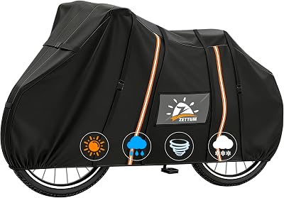 Zettum 3-Bike Full Cover 203x114x127cm 600D PU Waterproof Outdoor
