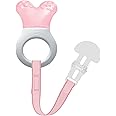 Mini Cooler Teether with Clip, Girl, 2+ Months, 1-Count