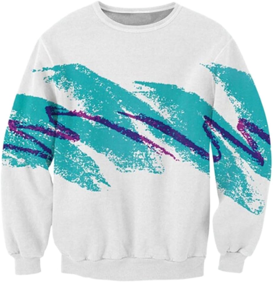 RAISEVERN Unisex 90s Jazz Solo Cup Sweater Vintage Retro Graphic Pullover Sweater Clothes