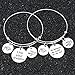 Nzztont Pack Of 2 Graduation Gifts Cap Sallow Inspirational Charms Bangle Bracelets Graduation Gifts For Graduates