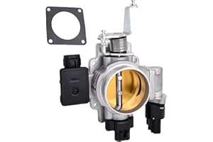 PHILEMONIX 53032023AB 60mm Throttle Body Compatible with Jeep Wrangler TJ Grand Cherokee Cherokee 4.0L 1996 1997 1998 1999 2000 2001 Comanche 1991 1992 56029405